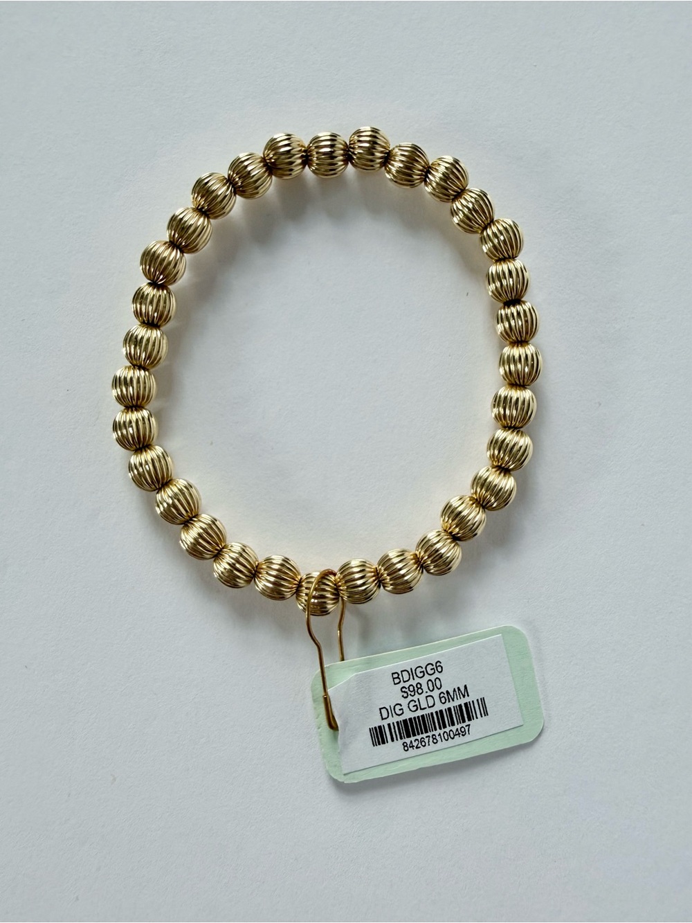 NWT eNewton Dignity Gold 6mm Bracelet - Picture 3 of 4
